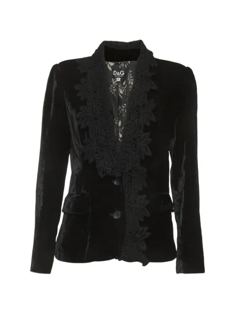 Dolce & Gabbana Pre-Owned single-breasted jacket Black 1313190