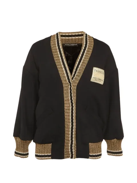 Dolce & Gabbana Pre-Owned open-front jacket Black 1291421
