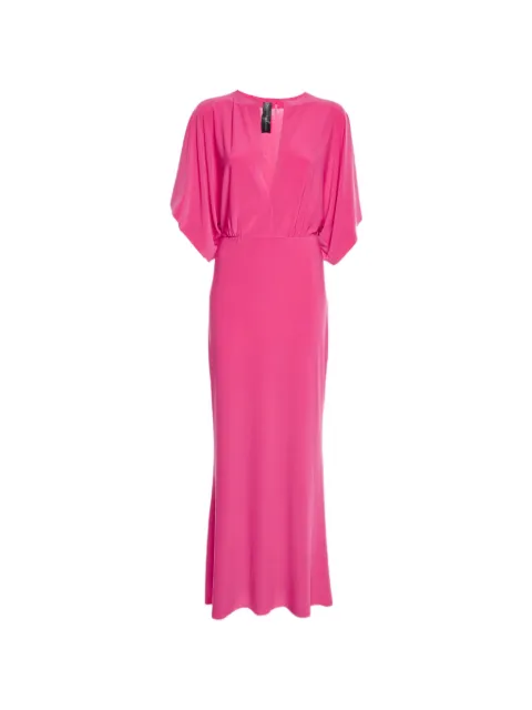 Norma Kamali Vintage Obie jersey maxi dress Pink 1339874