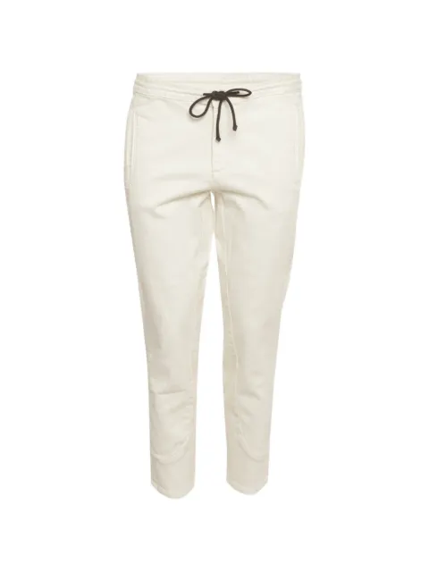 Marni Pre-Owned drawstring straight-leg jeans Neutrals 1307053