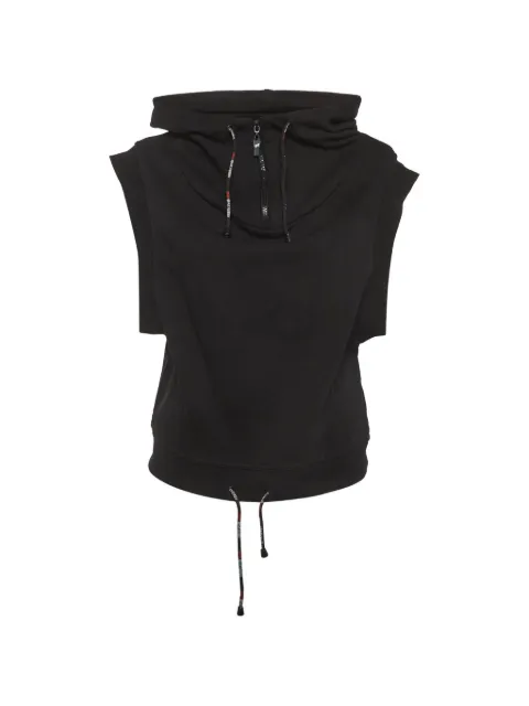 Roberto Cavalli Vintage sleeveless hoodie Black 1314297