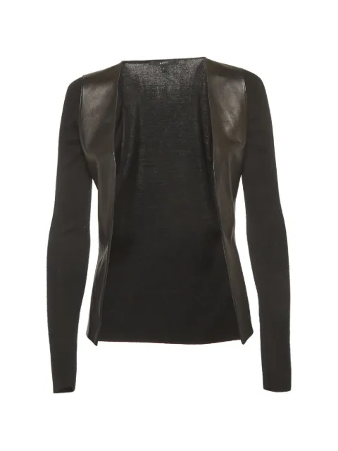 Gucci Pre-Owned open-front jacket Black 1309759