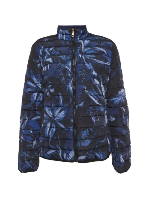 Just Cavalli Vintage reversible quilted puffer jacket Blue 1295858