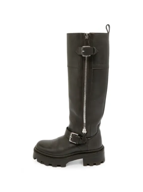 Hermès Pre-Owned Jaime biker boots Brown 1300158