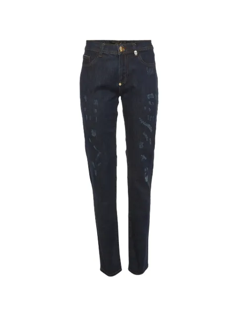 Philipp Plein Devils Food embellished jeans Blue 1343027