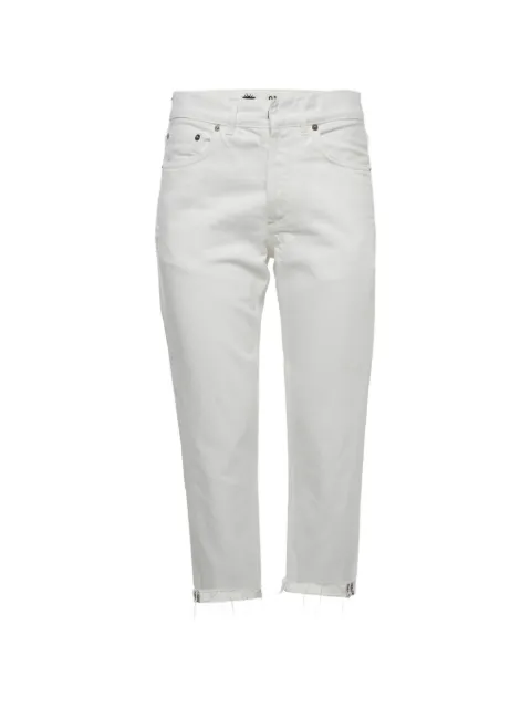 Christian Dior Pre-Owned straight-fit cotton jeans White 1332782