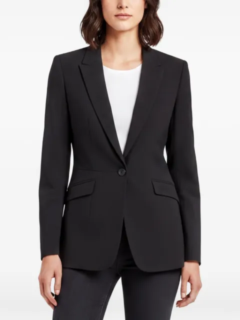 Burberry Pre-Owned fitted single-breasted blazer Black 1348070
