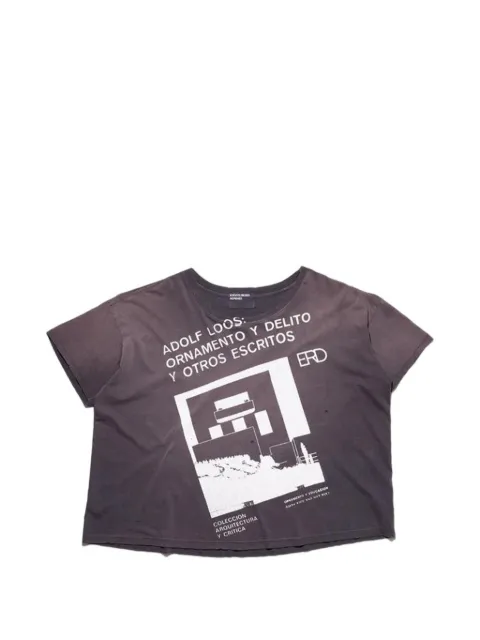 Enfants Riches Déprimés Adolf Loos graphic-print distressed T-shirt Grey 010937WASHEDBLACK