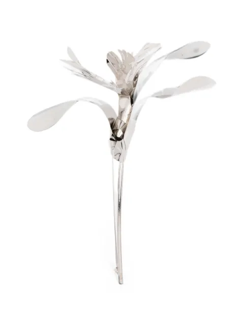 Nº21 floral-motif brooch Silver 26EN2S174616971M801