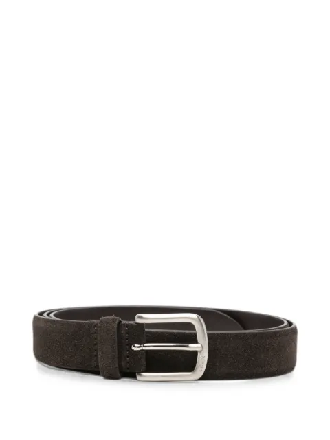 Nº21 suede-finish buckle-fastening belt Brown 26EN2S166116975
