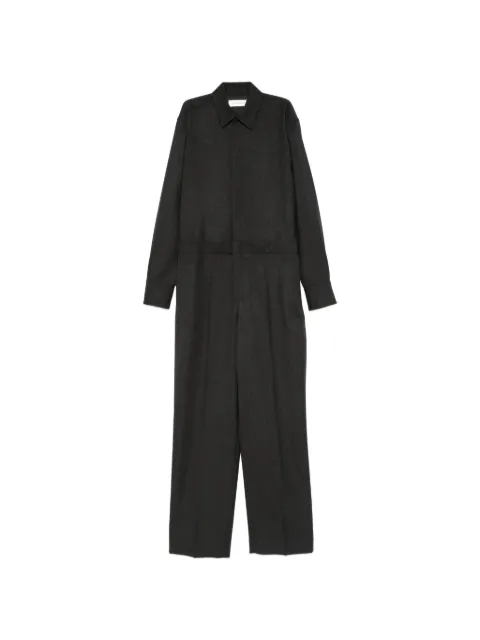 Victoria Beckham polo-collar jumpsuit Grey 1326WJS007517A