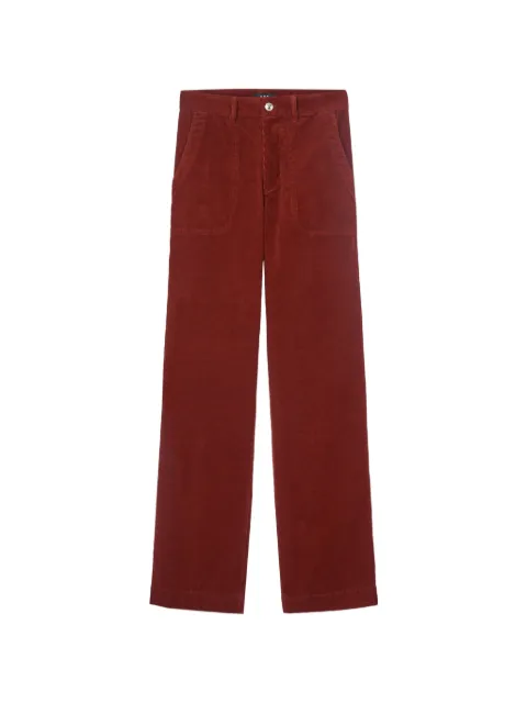 A.P.C. corduroy straight-leg jeans Red COGURF09085EAF