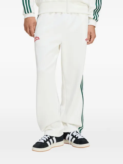 adidas Firebird side-stripe track pants White KD6627