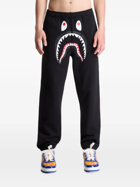 A BATHING APE® Shark track pants Black 001PTM301008MBLK