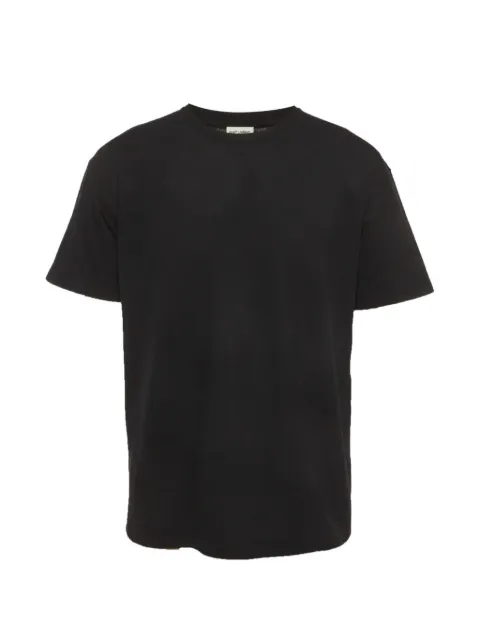Saint Laurent Pre-Owned crew-neck T-shirt Black 1279946
