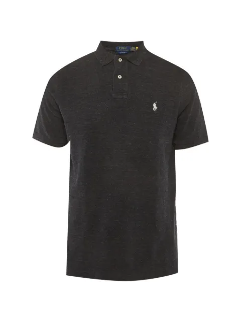 Polo Ralph Lauren Vintage logo-embroidered polo shirt Grey 1314997