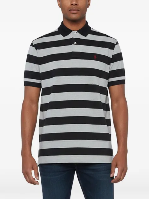 Polo Ralph Lauren Vintage striped-pattern polo shirt Black 1350152