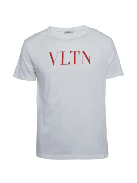 Valentino Garavani Pre-Owned logo-print T-shirt White 1330441