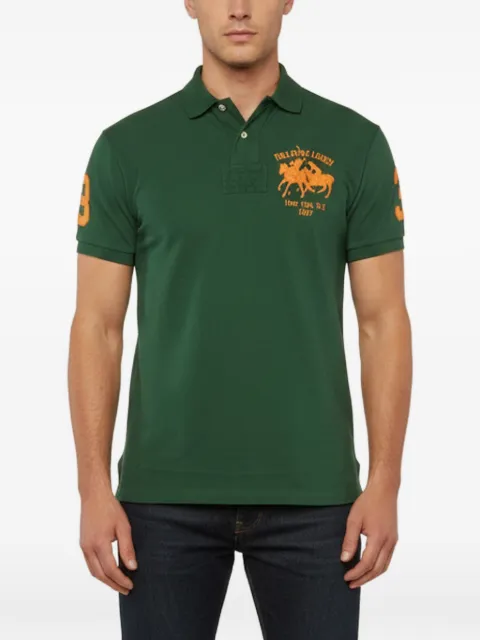 Polo Ralph Lauren Vintage Custom Fit embroidered polo shirt Green 1350163