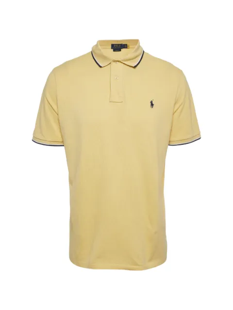 Polo Ralph Lauren Vintage cotton piqué polo shirt Yellow 1315006