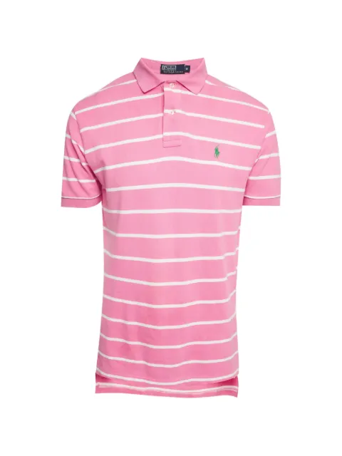 Polo Ralph Lauren Vintage striped jersey polo T-shirt Pink 1305227