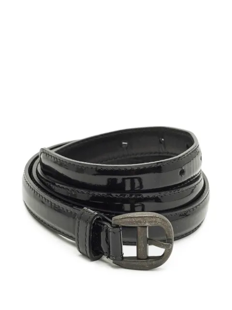 Bottega Veneta Pre-Owned buckle patent leather belt Black 1281519