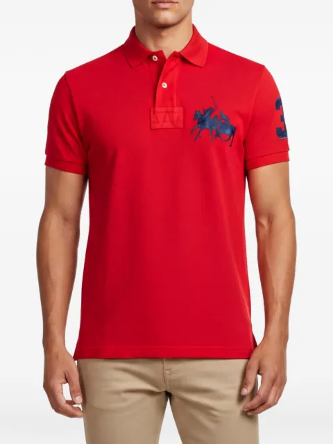 Polo Ralph Lauren Vintage logo-embroidered polo shirt Red 1350154