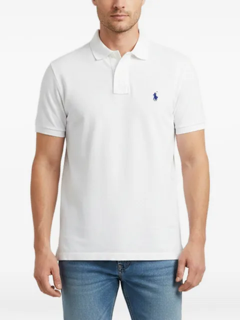 Polo Ralph Lauren Vintage custom Fit pique polo T-shirt White 1350134