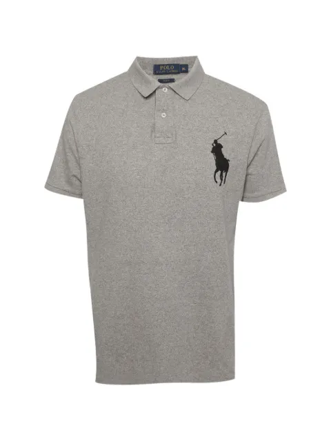 Polo Ralph Lauren Vintage pique cotton polo shirt Grey 1332542