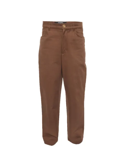 Jacquemus Pre-Owned La Montagne straight-fit jeans Brown 1336212