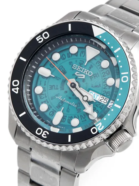 SEIKO PREOWNED 5 Sport 42.5mm watch Blue 1342509