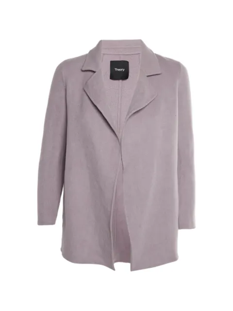 Theory Sileena notch-lapel jacket Purple 1351628