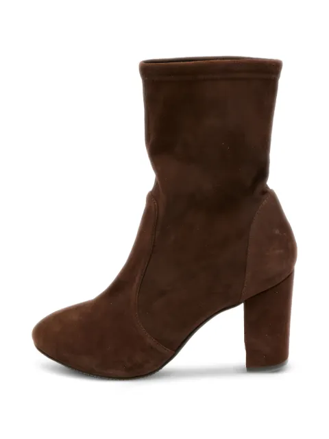 Stuart Weitzman suede ankle boots Brown 1270909