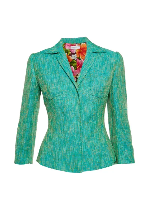 Dolce & Gabbana Pre-Owned single-breasted blazer Blue 1325053