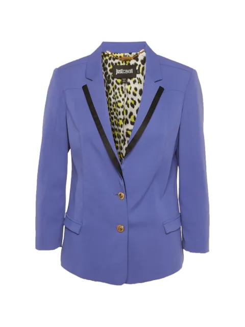 Just Cavalli Vintage single-breasted blazer Purple 1301422