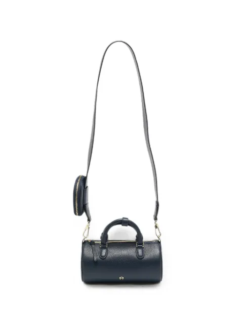 Aigner Vintage small Isa horseshoe crossbody bag Blue 1288336