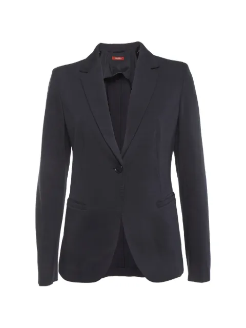 Max Mara single-breasted blazer Blue 1315350