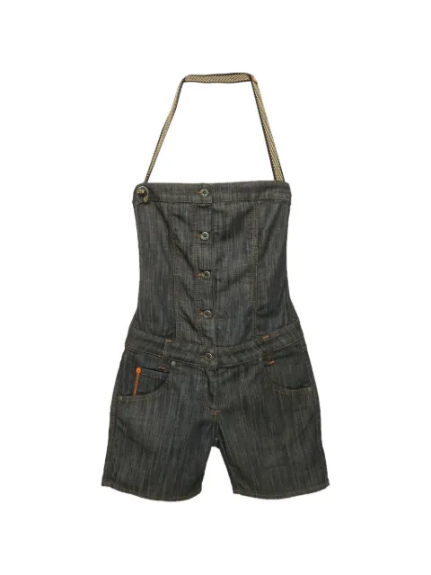 BOSS GREEN HUGO BOSS denim playsuit Blue 1261476
