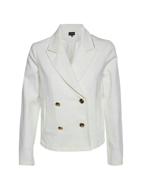 Emporio Armani Pre-Owned double-breasted jacket White 1327470