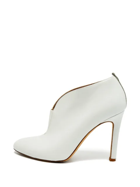 SJP by Sarah Jessica Parker leather ankle boots White 1316490