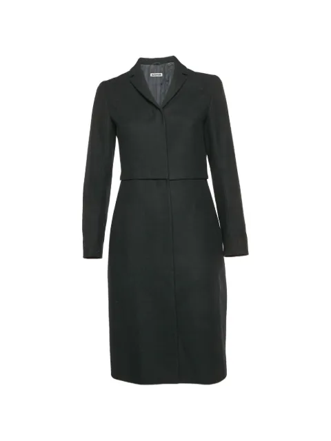 Jil Sander Pre-Owned double-breasted coat Black 1324605