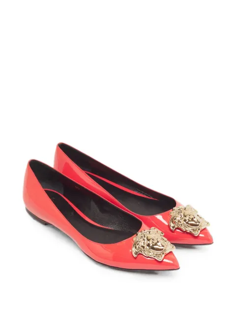 Versace Pre-Owned Medusa ballet flats Red 1291204