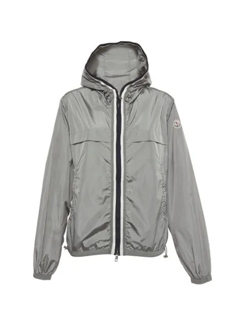 Moncler Vintage zip-up hooded jacket Grey 1327831