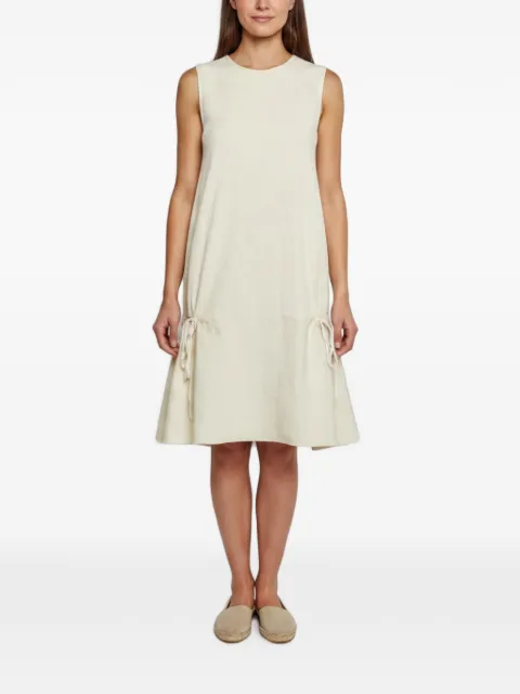 Victoria Victoria Beckham tiered-detail mini dress Neutrals 1340063
