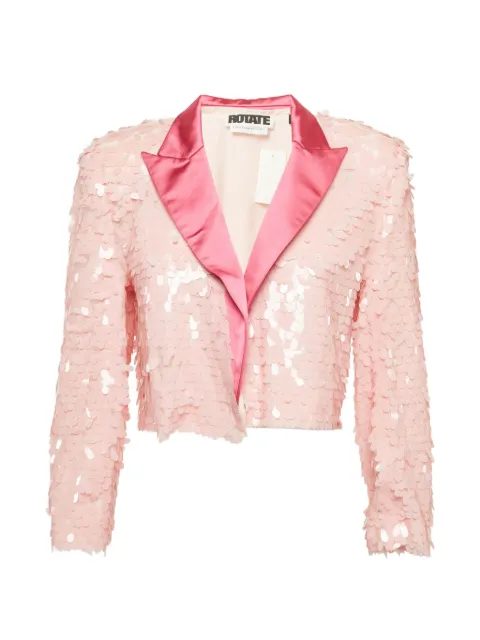 ROTATE BIRGER CHRISTENSEN sequin-embellished blazer Pink 1305853