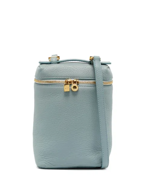 Loro Piana Pre-Owned leather two-way handbag Blue 1294176