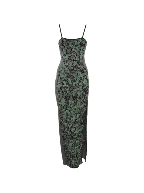 PH5 Heather sequin-print maxi dress Grey 1302461