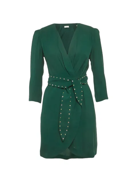 SANDRO long-sleeve mini dress Green 1259179