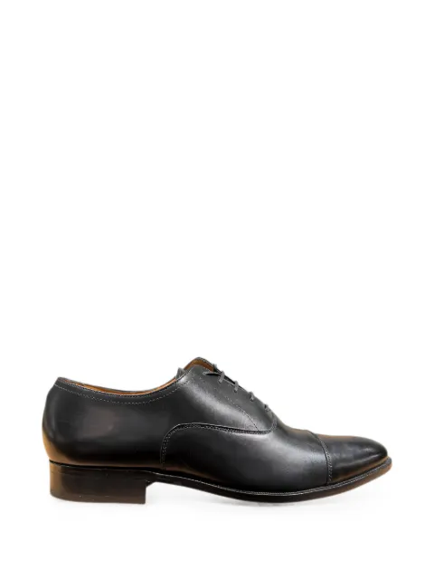 Pertini leather derby shoes Black 21461B30299