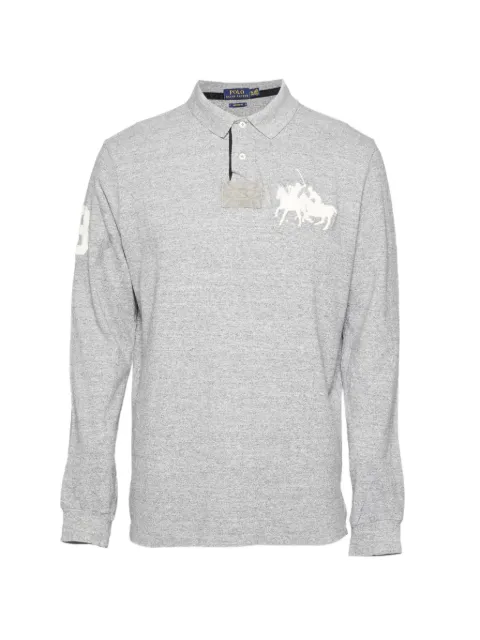 Polo Ralph Lauren Vintage Custom Fit long-sleeve polo shirt Grey 1294000